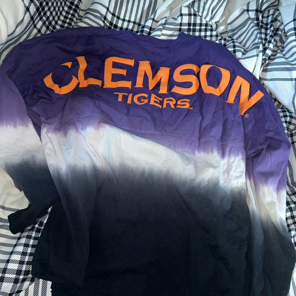 Purple Spirit Sweatshirt Clemson